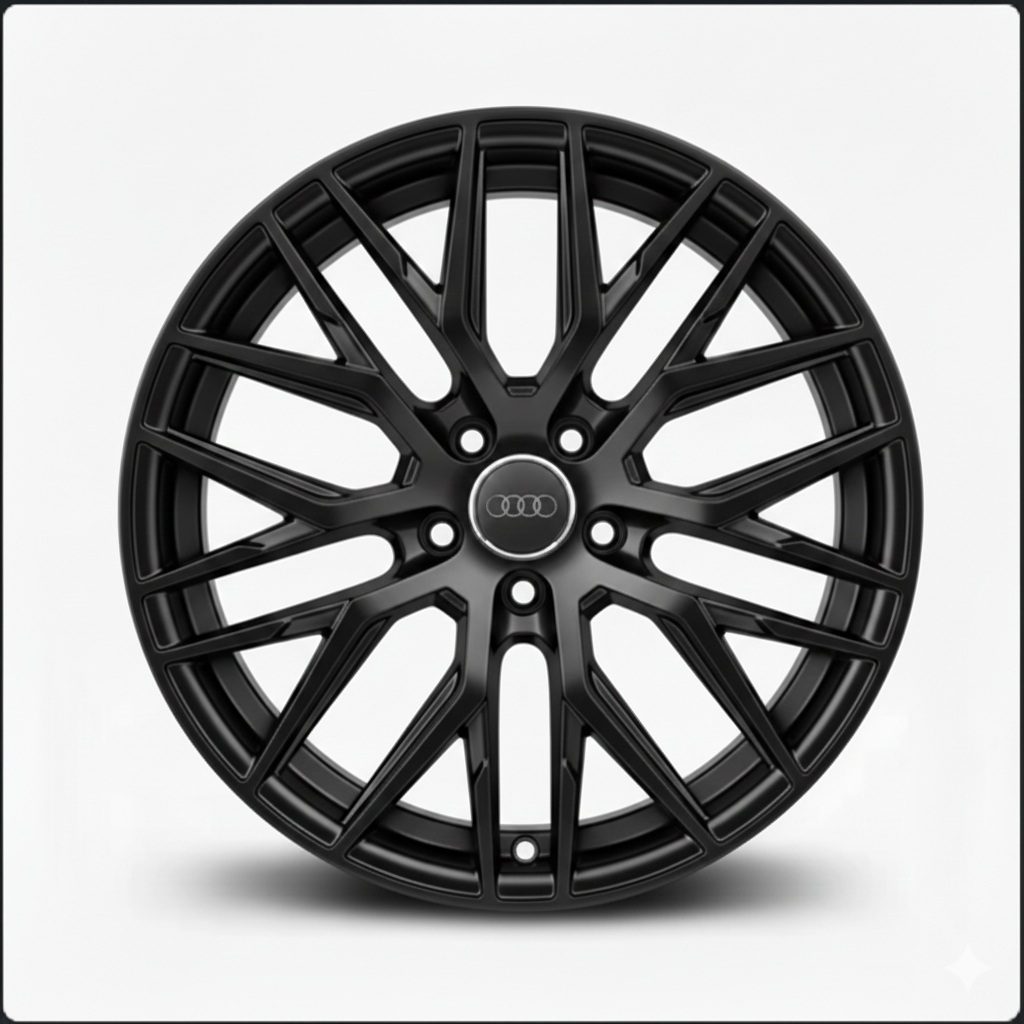 Felgentisch Audi Style schwarz 19"