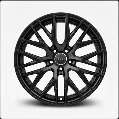 Felgentisch Audi Style schwarz 19"