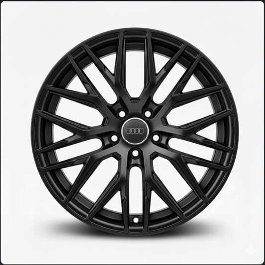 Felgentisch Audi Style schwarz 19"